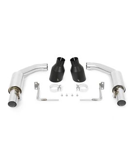 Silenciosos finales Pro Ford Mustang GT 2015+, colas en negro