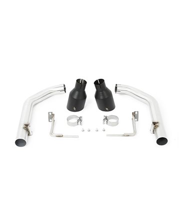 Silenciosos finales Race Ford Mustang GT 2015+, colas en negro