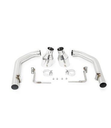 Silenciosos finales Race Ford Mustang GT 2015+, colas en pulido