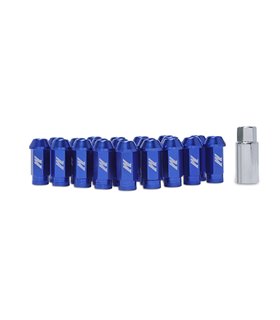 Tuercas aluminio para llantas, M12 x 1,25, Azul