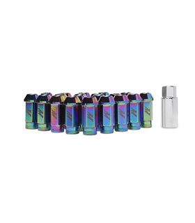 Tuercas aluminio para llantas, M12 x 1,25, Neo Chrome