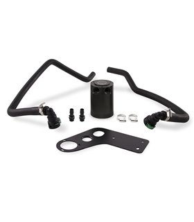 Ford Mustang GT Baffled Oil Catch Can, PCV Side, 2015+