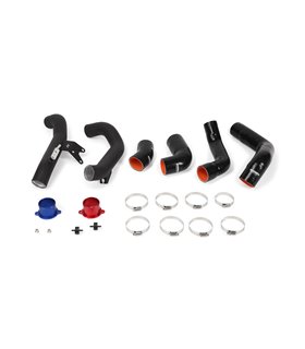 Honda Civic 1.5T/Si Performance Intercooler Pipe Kit, 2016+, Negro arrugado