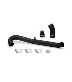 Ford Fiesta ST Hot-Side Intercooler Pipe Kit, 2014+ Negro arrugado