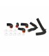 Volkswagen MK7 GTI/Golf R Intercooler Pipe Kit, 2015+, Negro arrugado
