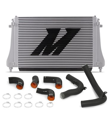 Volkswagen MK7 Golf TSI/GTI/R Performance Intercooler Kit, Tubos Negros 2015+