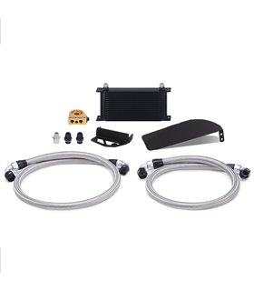 Honda Civic Type R Ajuste directo Oil Cooler Kit, 2017+, Negro