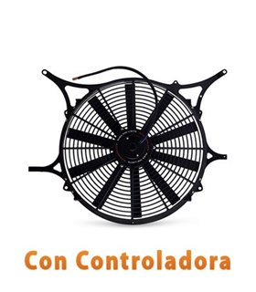Kit electroventilador BMW E46 con caja soporte NO M3 Con controladora