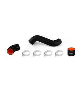 Ford Mustang EcoBoost Cold-Side Intercooler Kit de tuberias, 2015+, Negro rugoso