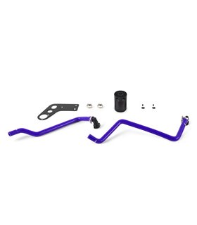 Ford Mustang GT Baffled Oil Catch Can, PCV Side, 2015+ Azul 