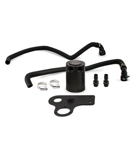 Ford Mustang GT Baffled Oil Catch Can, PCV Side, 2015+ 