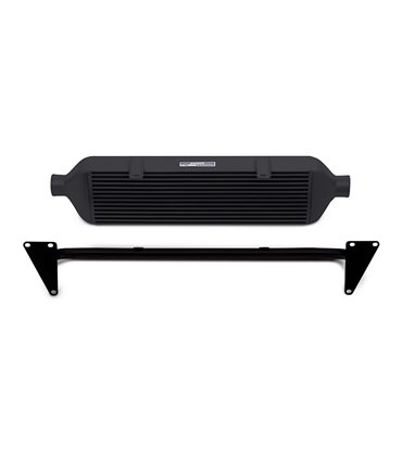 Subaru WRX STI montaje frontal intercooler y Crash Beam, 2015-2019, Negro