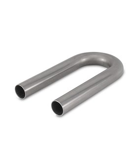 1.5" tubo de escape de acero inoxidable universal 180 grados