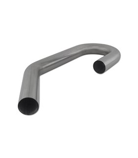2.5" Tubo de escape de acero inoxidable universal Curva U-J