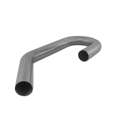 3" Tubo de escape de acero inoxidable universal Curva U-J