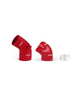 BMW E46 330i Kit  Manguito de silicona de entrada, 2001-2006 Rojo