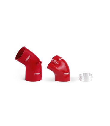 BMW E46 330i Kit  Manguito de silicona de entrada, 2001-2006 Rojo