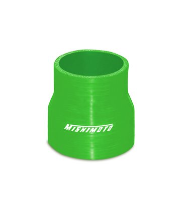 Mishimoto 2,5" a 2,75" Manguito de silicona, Verde