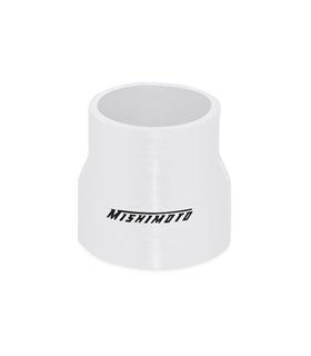 Mishimoto 2,5" a 3" Manguito de silicona, Blanco