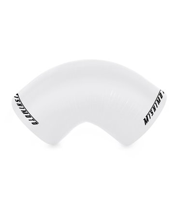 Mishimoto 3.0" , 90 Grados, Manguito de silicona, Blanco