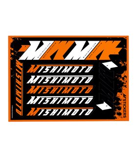 Sticker Mishimoto , 5 x 7 cm