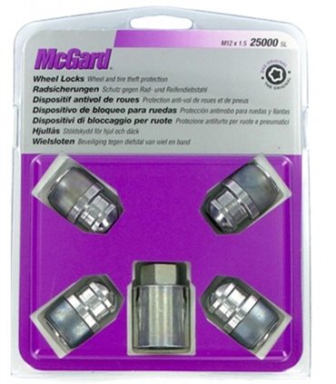 Tuerca McGard Ultra Alta Seguridad SL Cromado 25000SL