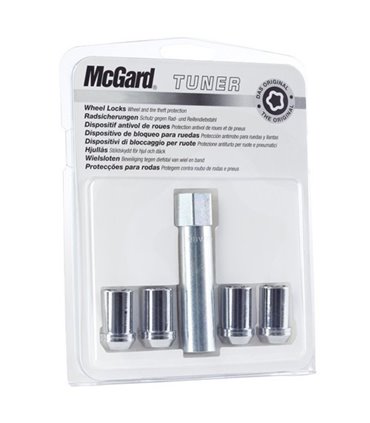 Tuerca Tuner McGard 25257SU Cromado Especial Orificio Estrecho
