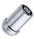 Tuerca Tuner McGard 25257SU Cromado Especial Orificio Estrecho