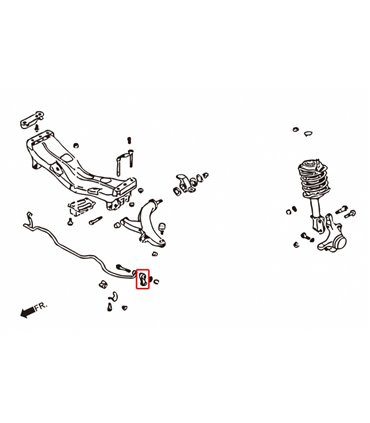 Front Reinforced Stabilizer Link