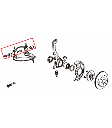 Front Upper Arm Bushing Assy