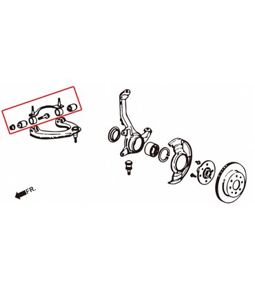 Front Upper Arm Bushing Assy