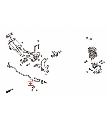 Front/rear Reinforced Stabilizer Bushing